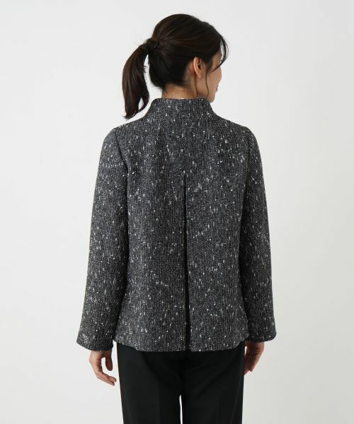 Leilian / レリアン テーラードジャケット | スタンドカラージャケット【Leilian WHITE LABEL】 | 詳細6