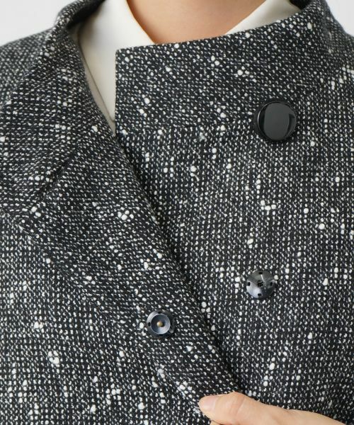 Leilian / レリアン テーラードジャケット | スタンドカラージャケット【Leilian WHITE LABEL】 | 詳細9