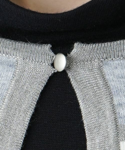 Leilian / レリアン カーディガン・ボレロ | カラーブロックカーディガン | 詳細14