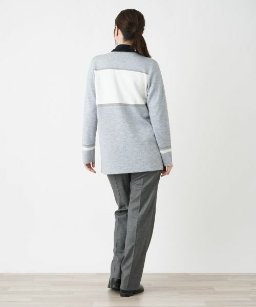 Leilian / レリアン カーディガン・ボレロ | カラーブロックカーディガン | 詳細9