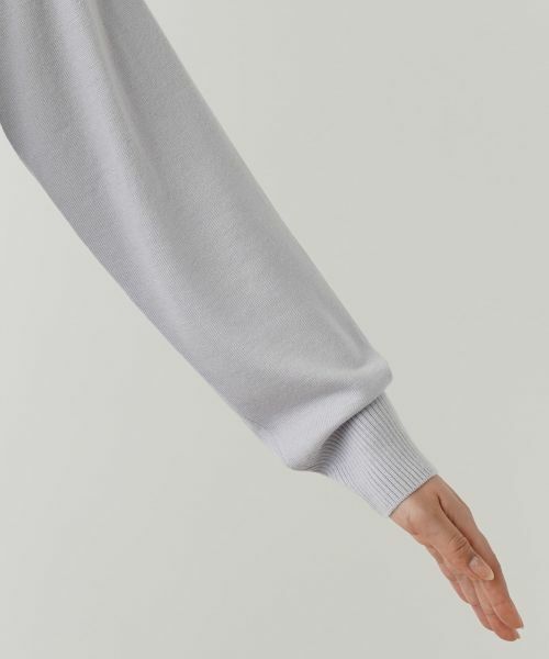 Leilian / レリアン ニット・セーター | 異素材切替ハイネックプルオーバー | 詳細11