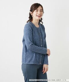 Leilian / レリアン カーディガン・ボレロ | カシミヤニットカーディガン【Leilian WHITE LABEL】【BIAGIOLI】