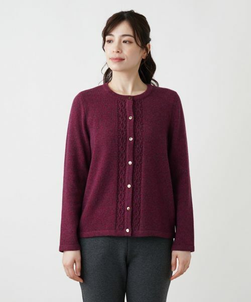 Leilian / レリアン カーディガン・ボレロ | カシミヤニットカーディガン【Leilian WHITE LABEL】【BIAGIOLI】 | 詳細11