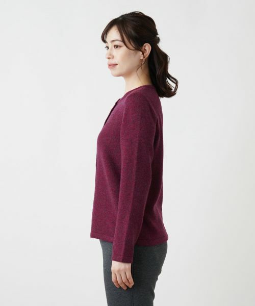 Leilian / レリアン カーディガン・ボレロ | カシミヤニットカーディガン【Leilian WHITE LABEL】【BIAGIOLI】 | 詳細12