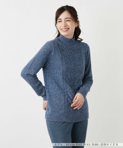 Leilian / レリアン ニット・セーター | カシミヤハイネックニット【Leilian WHITE LABEL】【BIAGIOLI】