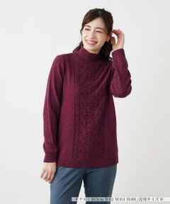 Leilian / レリアン ニット・セーター | カシミヤハイネックニット【Leilian WHITE LABEL】【BIAGIOLI】