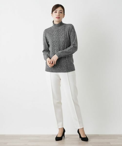 Leilian / レリアン ニット・セーター | カシミヤハイネックニット【Leilian WHITE LABEL】【BIAGIOLI】 | 詳細1