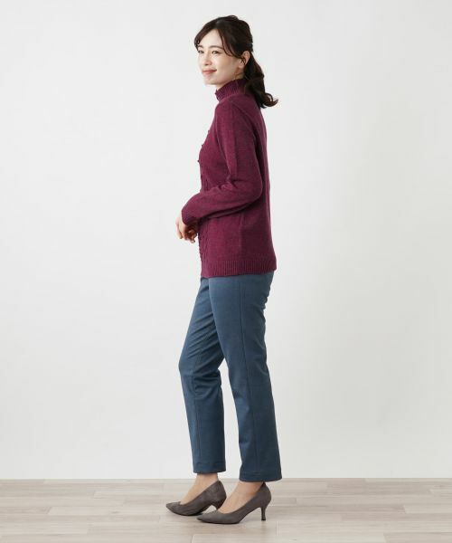 Leilian / レリアン ニット・セーター | カシミヤハイネックニット【Leilian WHITE LABEL】【BIAGIOLI】 | 詳細10