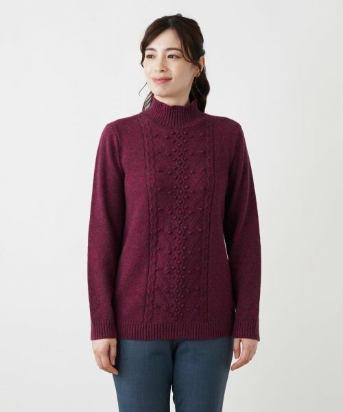 Leilian / レリアン ニット・セーター | カシミヤハイネックニット【Leilian WHITE LABEL】【BIAGIOLI】 | 詳細12