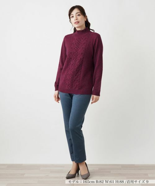 Leilian / レリアン ニット・セーター | カシミヤハイネックニット【Leilian WHITE LABEL】【BIAGIOLI】 | 詳細9