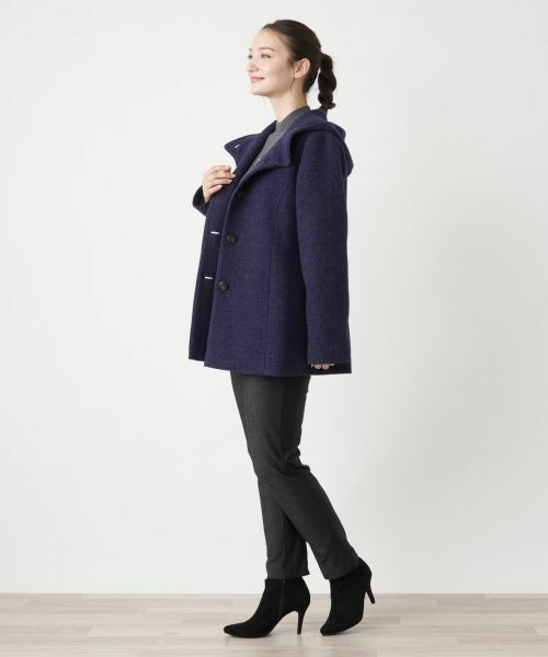 Leilian / レリアン その他アウター | フーデッドショートコート【Leilian WHITE LABEL】 | 詳細10