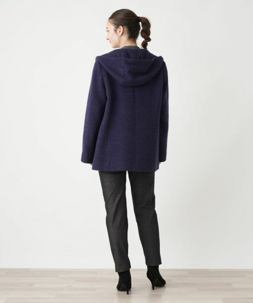 Leilian / レリアン その他アウター | フーデッドショートコート【Leilian WHITE LABEL】 | 詳細11