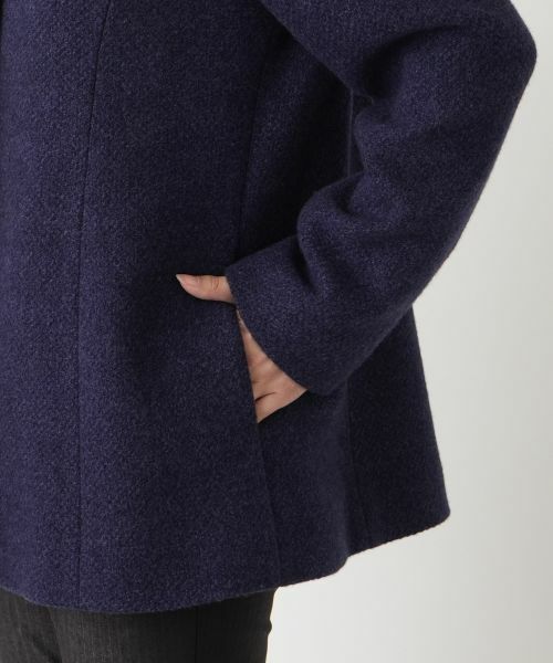 Leilian / レリアン その他アウター | フーデッドショートコート【Leilian WHITE LABEL】 | 詳細19