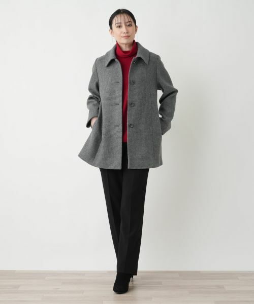 Leilian / レリアン その他アウター | カシミヤショートコート【Leilian WHITE LABEL】 | 詳細1