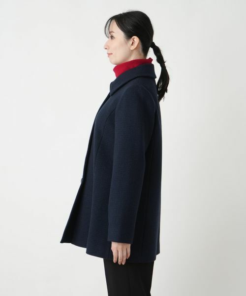 Leilian / レリアン その他アウター | カシミヤショートコート【Leilian WHITE LABEL】 | 詳細10