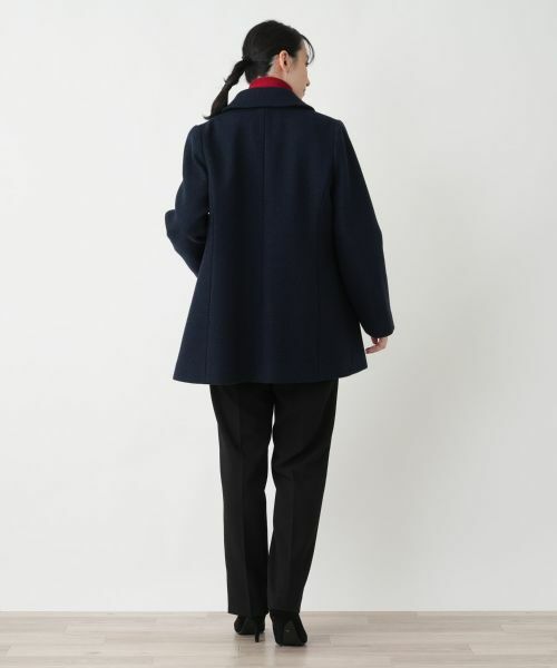 Leilian / レリアン その他アウター | カシミヤショートコート【Leilian WHITE LABEL】 | 詳細8