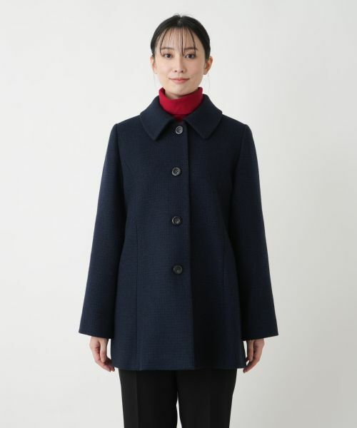 Leilian / レリアン その他アウター | カシミヤショートコート【Leilian WHITE LABEL】 | 詳細9