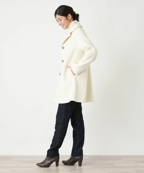 Leilian / レリアン その他アウター | オープンカラーコート【Leilian WHITE LABEL】 | 詳細2
