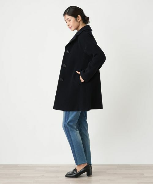 Leilian / レリアン その他アウター | オープンカラーコート【Leilian WHITE LABEL】 | 詳細7