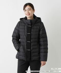 Leilian / レリアン テーラードジャケット | フーデッドダウンジャケット【Leilian WHITE LABEL】