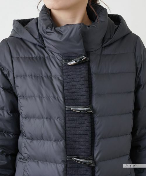 Leilian / レリアン テーラードジャケット | フーデッドダウンジャケット【Leilian WHITE LABEL】 | 詳細12