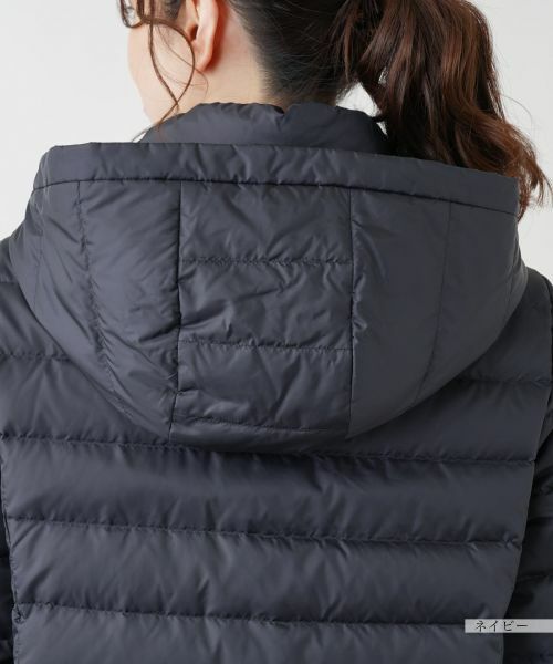 Leilian / レリアン テーラードジャケット | フーデッドダウンジャケット【Leilian WHITE LABEL】 | 詳細13