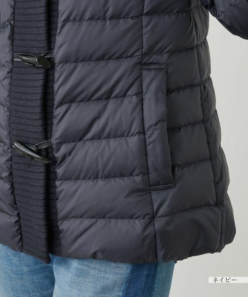 Leilian / レリアン テーラードジャケット | フーデッドダウンジャケット【Leilian WHITE LABEL】 | 詳細15