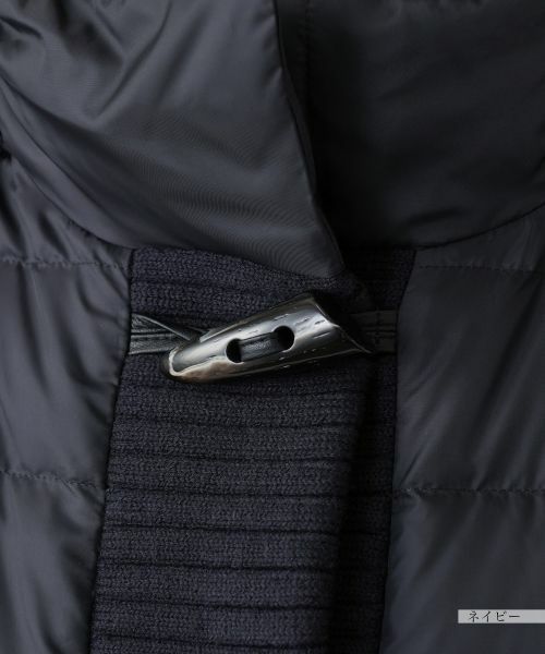 Leilian / レリアン テーラードジャケット | フーデッドダウンジャケット【Leilian WHITE LABEL】 | 詳細16