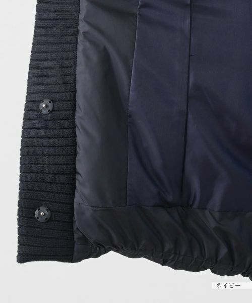 Leilian / レリアン テーラードジャケット | フーデッドダウンジャケット【Leilian WHITE LABEL】 | 詳細21