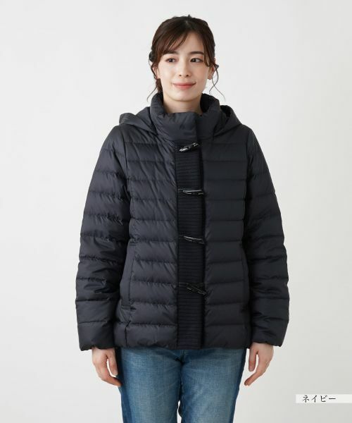 Leilian / レリアン テーラードジャケット | フーデッドダウンジャケット【Leilian WHITE LABEL】 | 詳細9