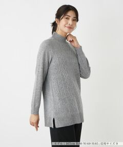 Leilian / レリアン ニット・セーター | カシミヤハイネックニット【Leilian WHITE LABEL】