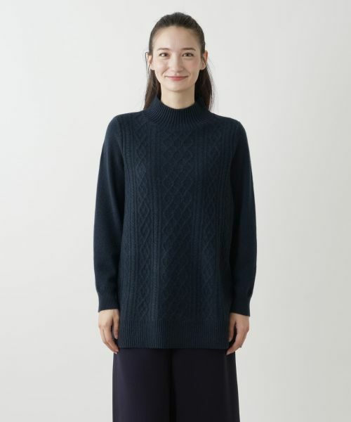 Leilian / レリアン ニット・セーター | カシミヤハイネックニット【Leilian WHITE LABEL】 | 詳細12