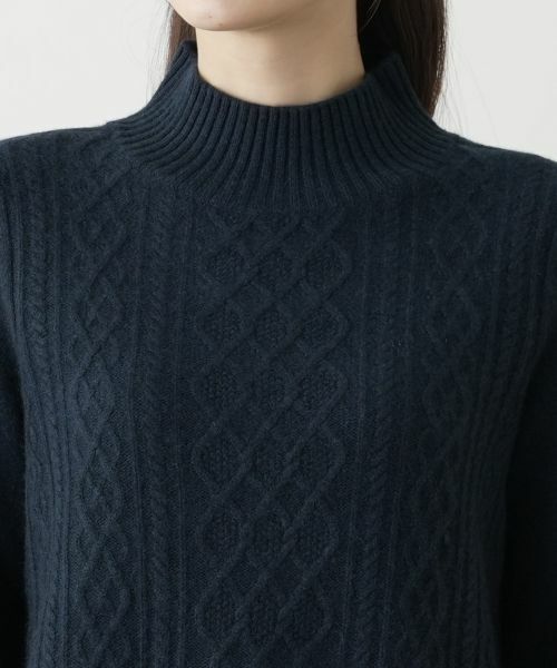 Leilian / レリアン ニット・セーター | カシミヤハイネックニット【Leilian WHITE LABEL】 | 詳細15
