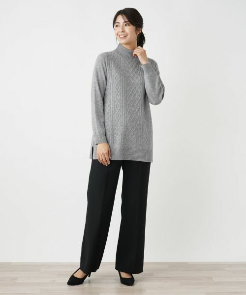 Leilian / レリアン ニット・セーター | カシミヤハイネックニット【Leilian WHITE LABEL】 | 詳細21