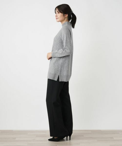 Leilian / レリアン ニット・セーター | カシミヤハイネックニット【Leilian WHITE LABEL】 | 詳細22