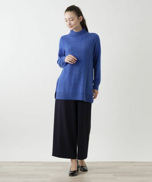 Leilian / レリアン ニット・セーター | カシミヤハイネックニット【Leilian WHITE LABEL】 | 詳細4