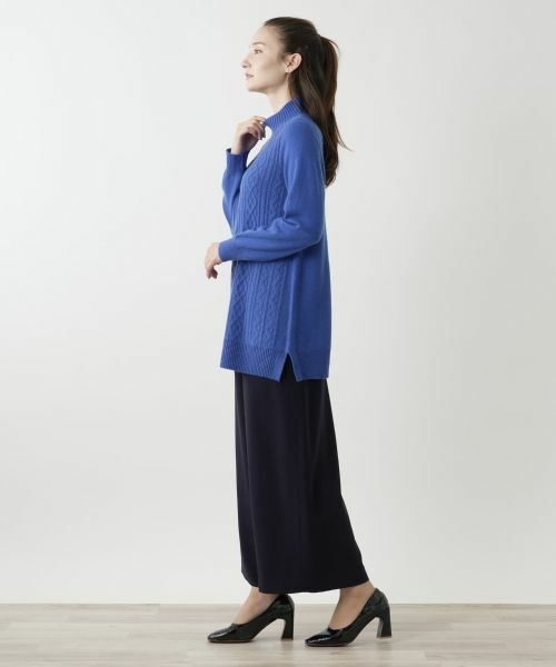 Leilian / レリアン ニット・セーター | カシミヤハイネックニット【Leilian WHITE LABEL】 | 詳細6