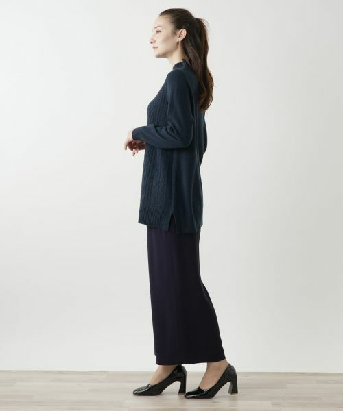 Leilian / レリアン ニット・セーター | カシミヤハイネックニット【Leilian WHITE LABEL】 | 詳細8