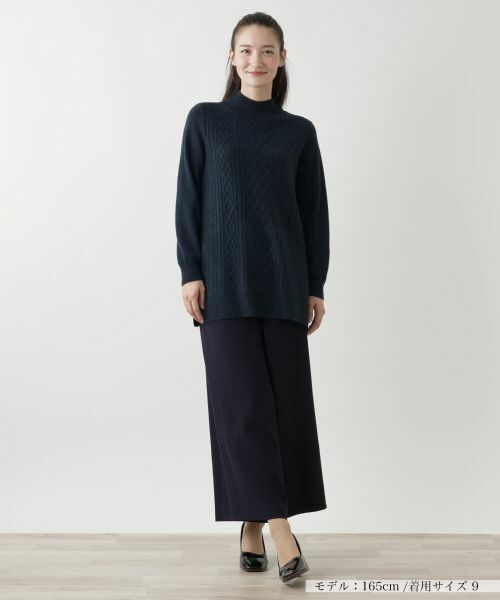 Leilian / レリアン ニット・セーター | カシミヤハイネックニット【Leilian WHITE LABEL】 | 詳細9