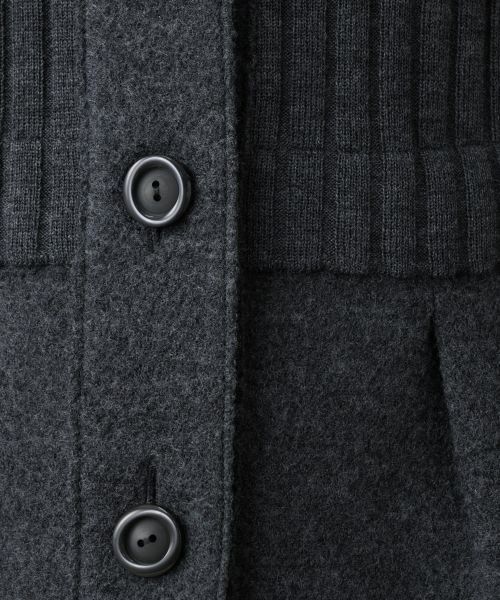 Leilian / レリアン カーディガン・ボレロ | 編地切替ロングカーディガン【Leilian WHITE LABEL】 | 詳細16
