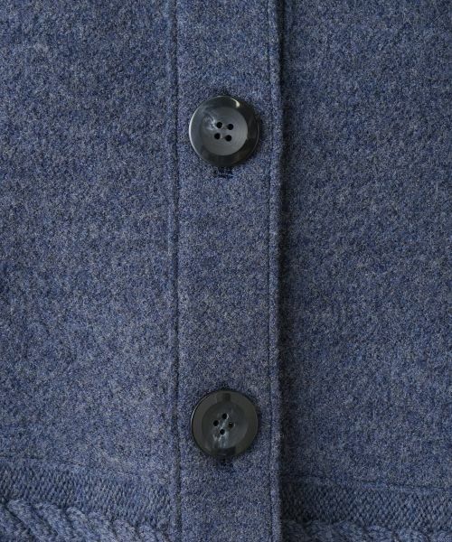 Leilian / レリアン テーラードジャケット | スタンドカラーニットジャケット【Leilian WHITE LABEL】 | 詳細12