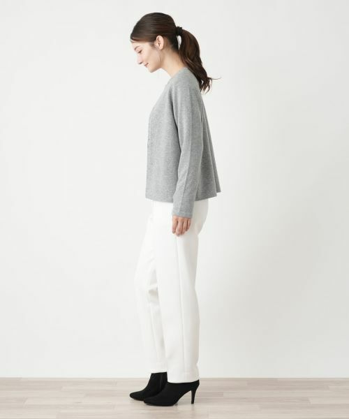 Leilian / レリアン カーディガン・ボレロ | マルチビジューカーディガン【Leilian WHITE LABEL】 | 詳細10