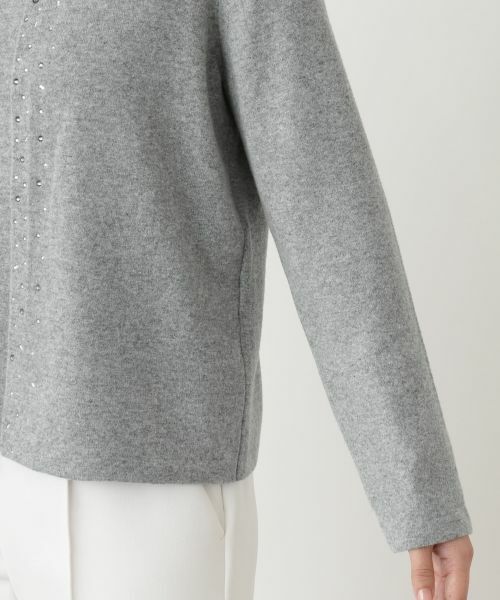 Leilian / レリアン カーディガン・ボレロ | マルチビジューカーディガン【Leilian WHITE LABEL】 | 詳細20