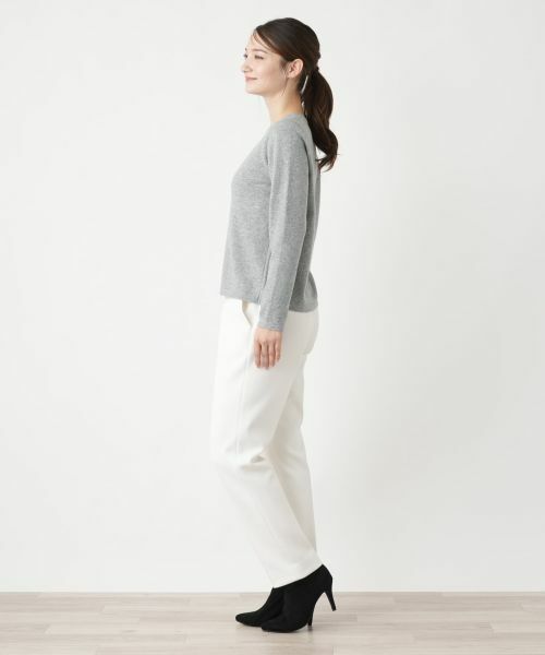 Leilian / レリアン ニット・セーター | マルチビジュークルーネックニット【Leilian WHITE LABEL】 | 詳細10