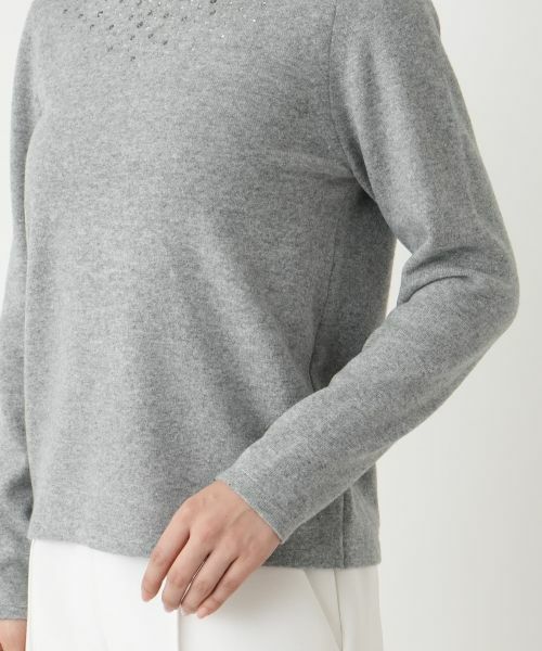 Leilian / レリアン ニット・セーター | マルチビジュークルーネックニット【Leilian WHITE LABEL】 | 詳細17