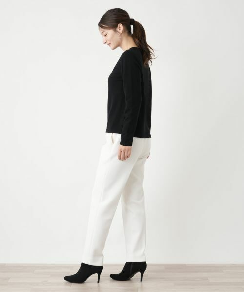 Leilian / レリアン ニット・セーター | マルチビジュークルーネックニット【Leilian WHITE LABEL】 | 詳細2