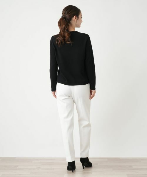 Leilian / レリアン ニット・セーター | マルチビジュークルーネックニット【Leilian WHITE LABEL】 | 詳細3