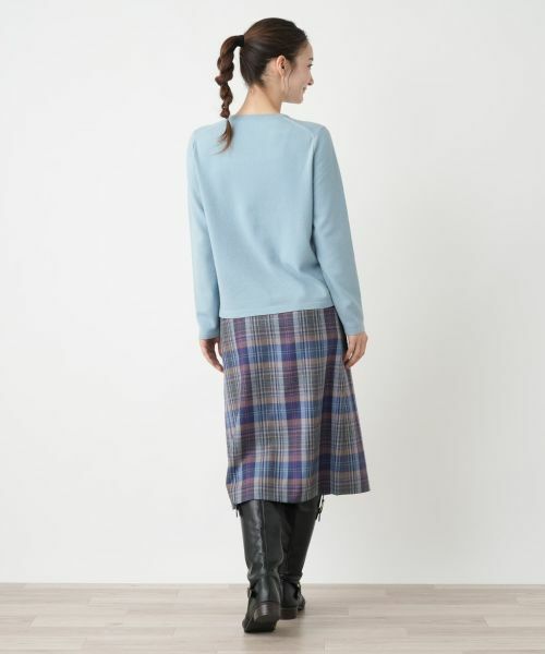 Leilian / レリアン ニット・セーター | マルチビジュークルーネックニット【Leilian WHITE LABEL】 | 詳細7