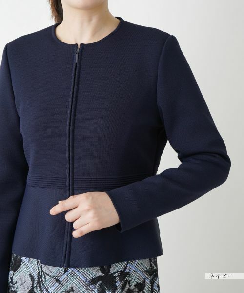 Leilian / レリアン テーラードジャケット | ペプラムジャケット【Leilian WHITE LABEL】 | 詳細13