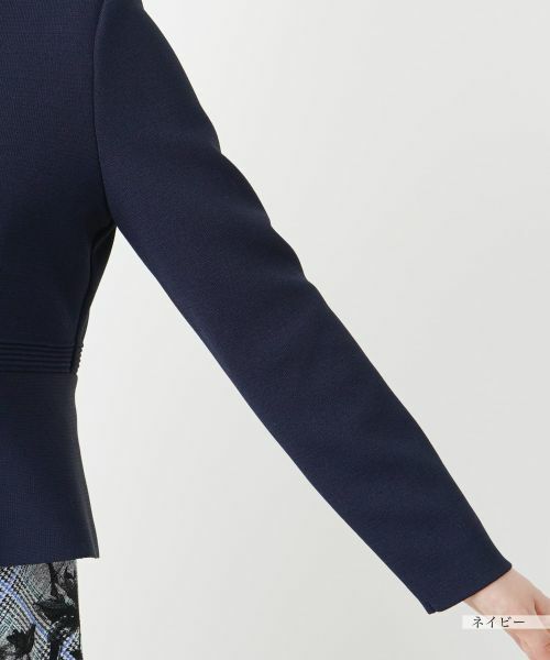 Leilian / レリアン テーラードジャケット | ペプラムジャケット【Leilian WHITE LABEL】 | 詳細14